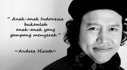 Andrea Hirata Lulusan Sheffield Hallam University Yang Menjadi Penulis Novel Terlaris Di Indonesia